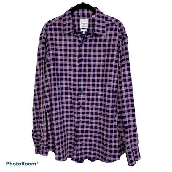 Ben Sherman Tailored Slim Fit Stretch Shirt - Picture 1 of 9